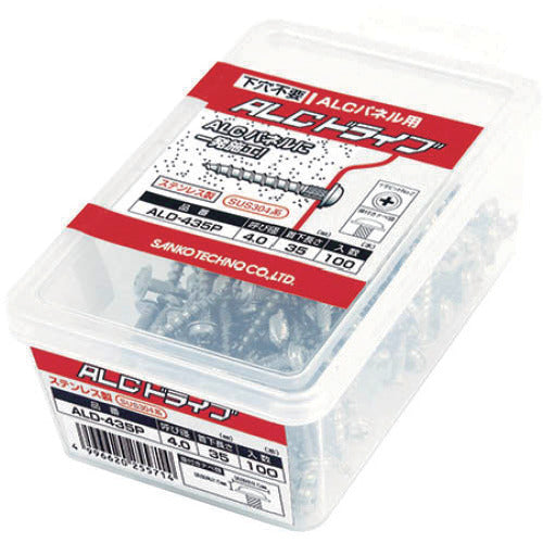 サンコー テクノ ALCドライブ ALDタイプ ステンレス製 (100本入) ALD-545P 1 PK