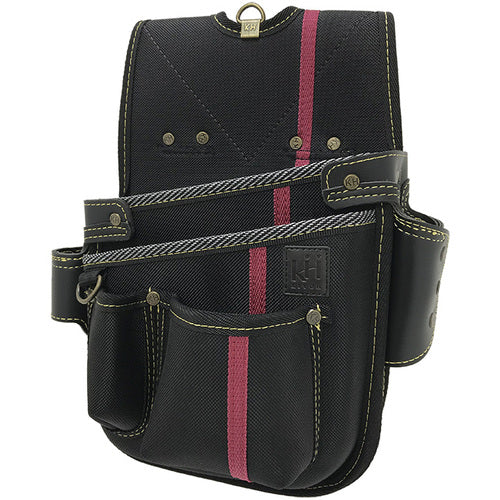 KH Evolution Series Nail Bag (Small) Black/Scarlet Right Hip SA13K 1 pc