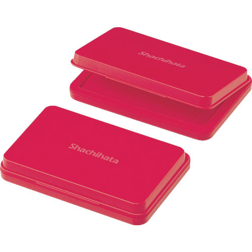 Shachihata Ink Pad Medium Red HGN-2-R 1 pc