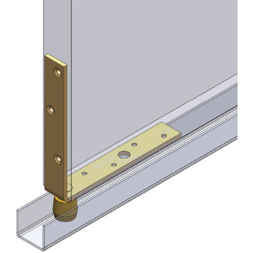 HELM Nico No. 24 Door Hanger Guide Roller 24HE-GRL 1 piece