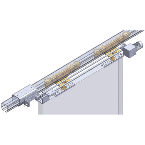 HELM Nico No. 25 Door Hanger Bearing Double Wheel for Automatic Doors 25HE-4WHB-A 1 pc