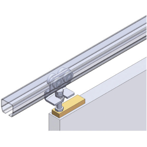 HELM Nico No. 25 Door Hanger Plate for Folding Iron Doors 25HE-PL-SF 1 pc