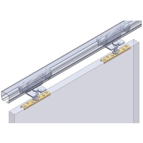 HELM Nico No. 27 Door Hanger Plate for Wooden Doors 27HE-PL-W 1 pc