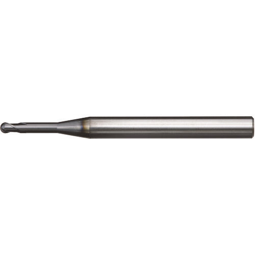 Union Tool Carbide Long Neck Ball End Mill (2-blade) R0.05 x Neck Length 0.3 CSELB2001-003 1 piece