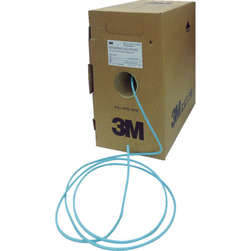 코닝 Cat6 UTP 에코 케이블 305m 라이트 블루 (1권입) VOL-6C4L-ULB-305L 1상자