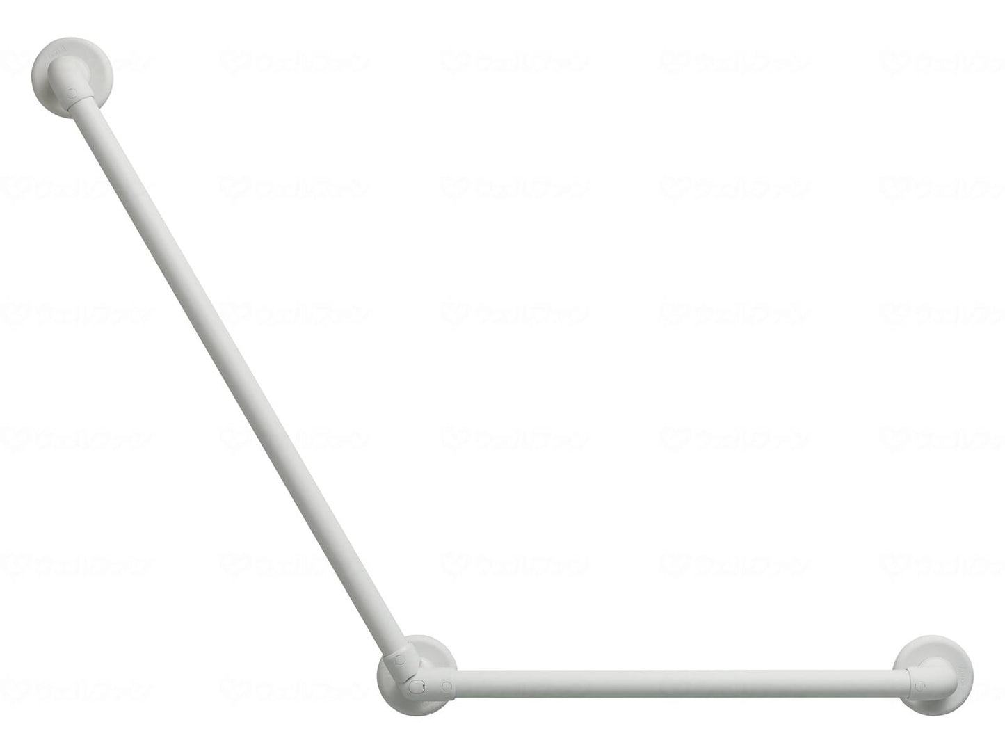 소나무 로쿠 BAUHAUS 32 소프트 컨트롤러 L형 자재 밴드 화이트 φ32×600×600