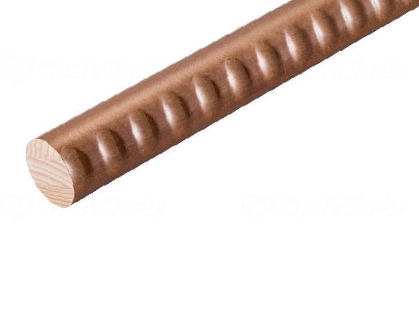 Matsuroku BAUHAUS 35 Gross Round Bar with Dimples D Oak 2m