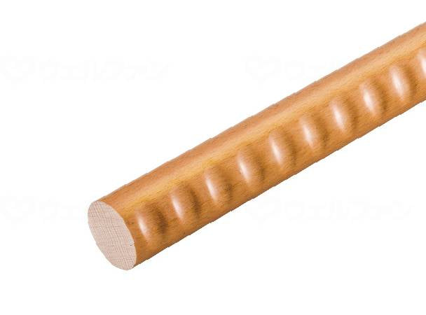 Matsuroku BAUHAUS 35 Gross Round Bar with Dimples L Oak 4m