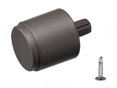 Matsuroku BAUHAUS Free R Rail FA End Cap (2 pieces) Chocolate