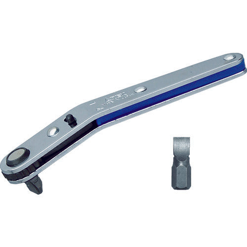 Annex offset ratchet driver bent down head type cutting edge: +2 x -6 total length 108 mm 436 1 S