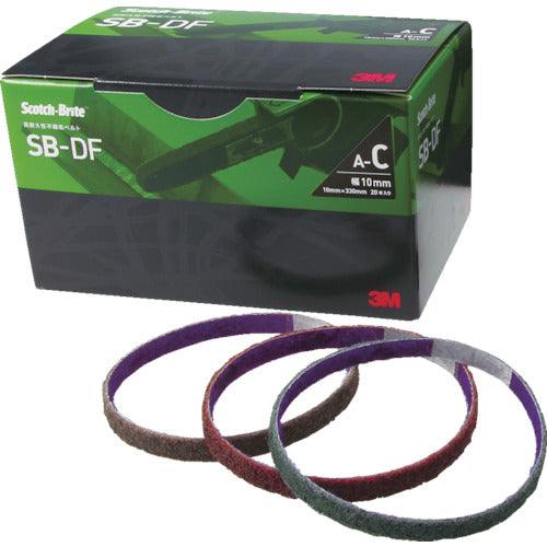 3M Scotch-Brite Heavy Duty Nonwoven Belt 10 x 330 mm #240 equivalent SB AF10 20 pieces