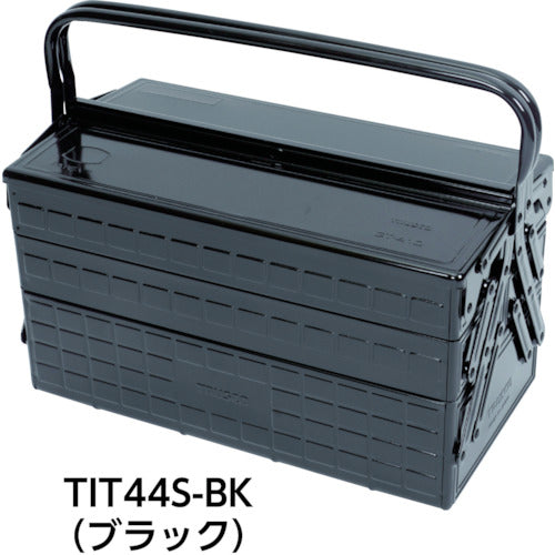 TRUSCO EVA Foam Black x Orange 3-tier Tool Box TIT44SBKF4 1 Sheet