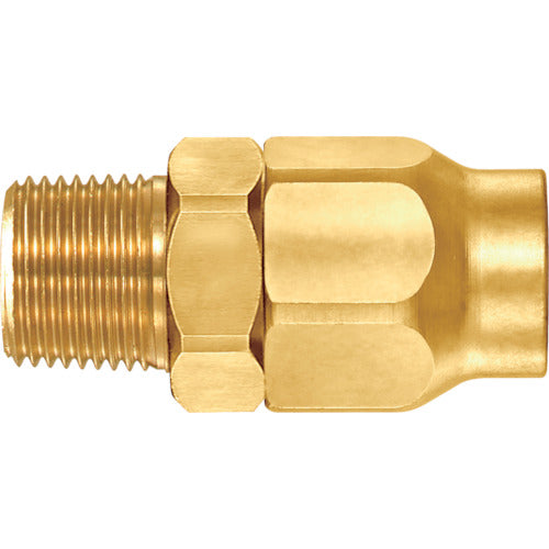 닛토 블레이드 호스용 어댑터 상대측 호스 사이즈 19.0×26.0mm(89920) BH190-6M BRASS 1개