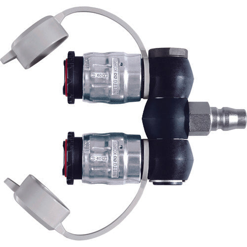 Nitto Air Branch Pipe Rotary Type Full Blow Line Coupler FBH-RT 1 pc