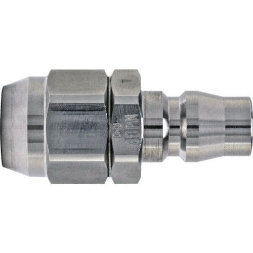 닛토 너트 커플러 (우레탄 호스 설치용 플러그) 상대측 호스 사이즈 6.5×10・0mm(40402) 65PN SUS 1개