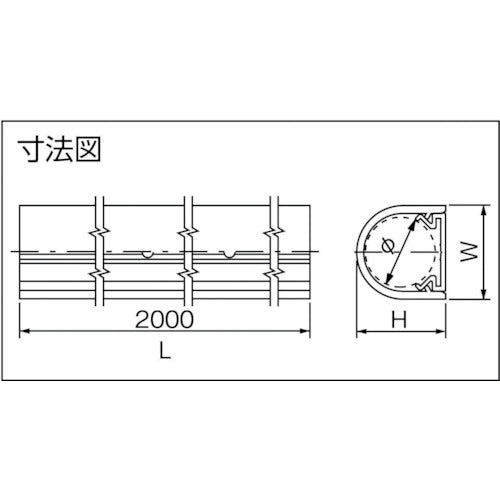 因幡電工 リフォームダクト JD-20N 1 個
