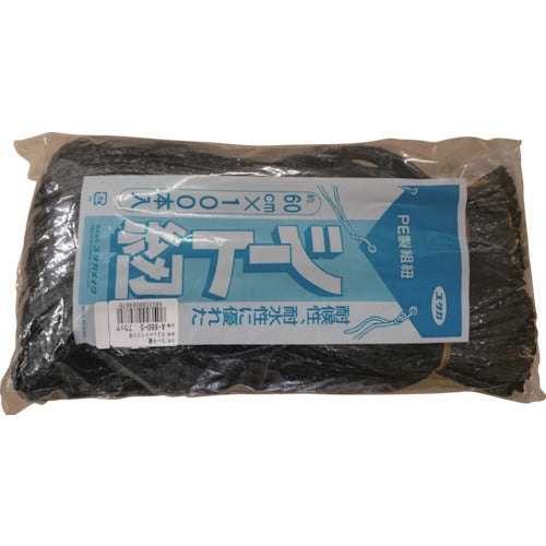 Yutakamake Sheet String 6mm x 60cm 100 pieces Black A-660-5 1 bag