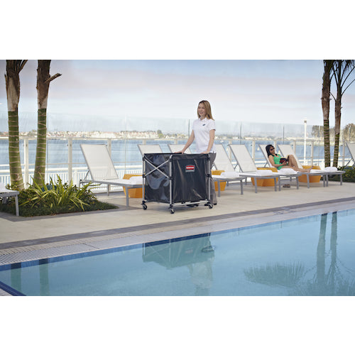 エレクター Xカート シングルタイプ ブラック 1881749 1 台