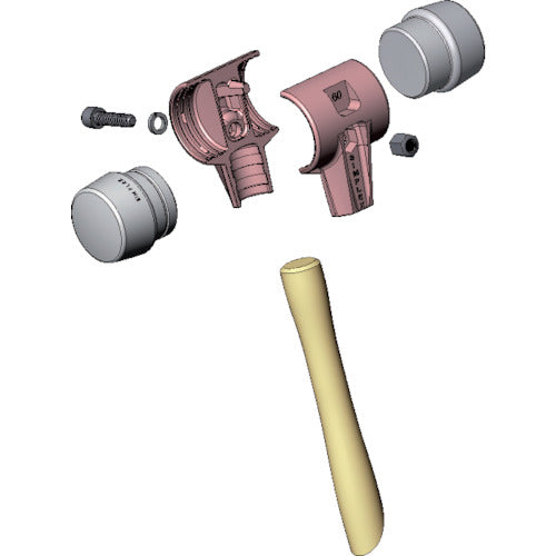 HALDER Hammer parts Simplex housing Made of malleable cast iron Diameter 40 3011.040 1 piece