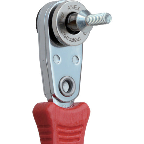 아넥스 컴팩트 비트 래칫 52 초단 머그 캐치 부착 스트레이트형 525-M 1 S