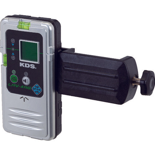 KDS レーザー墨出器用受光器 防滴レーザーレシーバーリアルグリーン(LRV−4RG) LRV-4RG 1 台