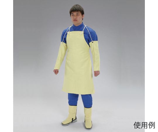 63x 93cm エプロン(耐切創・耐熱/ケブラー) EA355K-11 1枚
