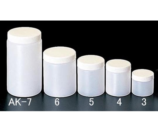 φ 90x112mm/0.50L Wide-mouth plastic container EA508AK-6 1 piece