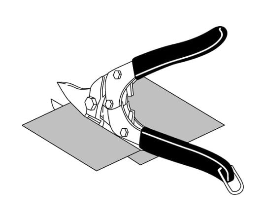 260mm はさみ・鉄板用(オフセット型) EA544EN-3 1本