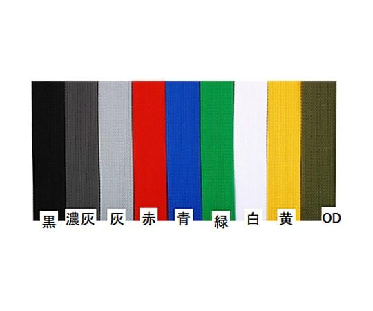 20x1.2mm/10m Belt, Plain Woven (PP, Black) EA628PT-11 1 roll