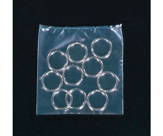 33.5x2.7mm Key Ring (Steel/10pcs) EA638D-5 1pk