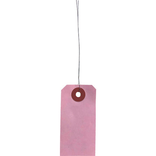 Yutaka Make Shipping Tags, Wired Bean Shipping Tags, 25 Pieces, Pink, A-165, 1 PK