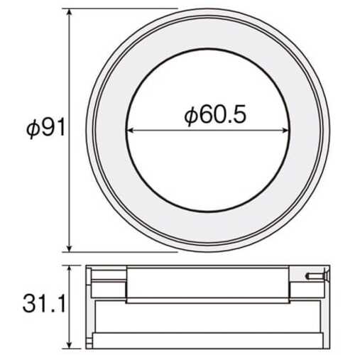 HOZAN LEDライト L-711 1 台