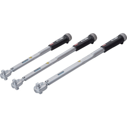 TONE Preset Torque Wrench Direct Set for Left and Right Screws 19mm Socket Length 716mm T6MN300R 1 pc