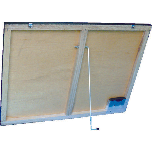 Tsukushi Wooden Construction Photography Blackboard (with columns for construction name, photography date, photography location, contractor, and witness) 141-A 1 sheet