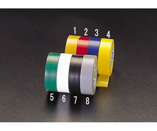 19mmx10m ビニールテープ(白/10巻) EA944NP-6 1包