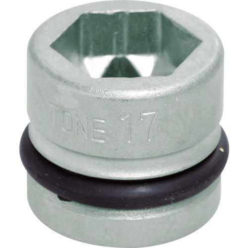 TONE 임팩트용 쇼트 소켓 17mm 4NV-17SS 1개