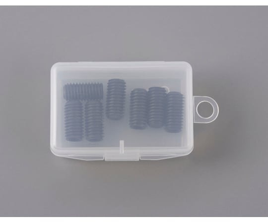 M2 x 4mm 六角穴付止ねじ(クロメート/7本) EA949MP-204 1パック(7本入)