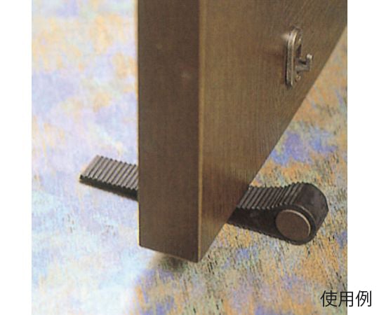 142x28mm ドアストッパー(マグネット付・ゴム) EA951FA-1 1個