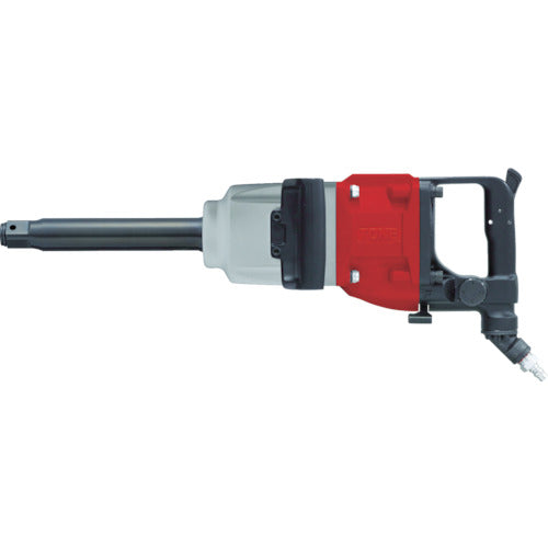 TONE エアーインパクトレンチ(ストレートタイプ) 能力ボルト径50mm 差込角25.4mm AIS8500L 1 台