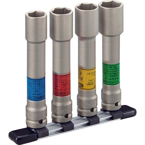 TONE 롱 박형 임팩트용 소켓 세트 HA404LLN 1 S