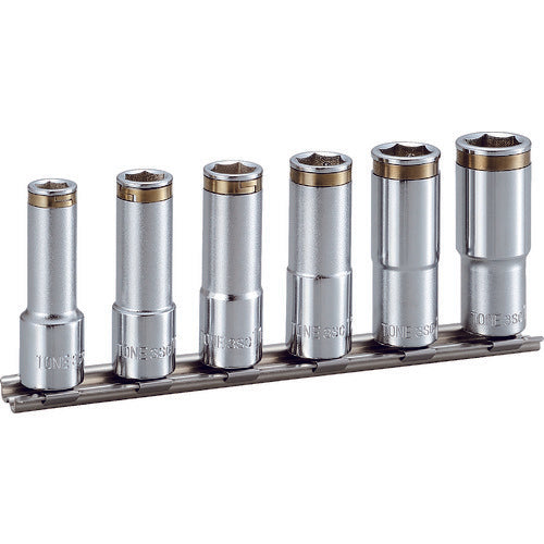 TONE Nut catch deep socket set (hexagonal, with holder) 6pcs HSCL306 1 S
