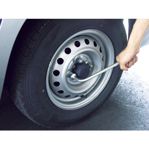 TONE 타이어 렌치 대변 치수 19mm 전체 길이 275mm 구조용 강 LWR19 1개