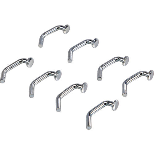 TRUSCO スチールラック 軽中量棚用ロックピン 8本入 MM-PIN8S 1 S