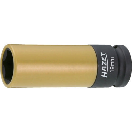 HAZET 임팩트용 롱 휠 너트 소켓 렌치(6각·12.7mm) 903SLG-19 1개
