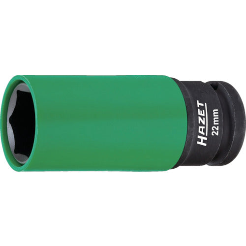 HAZET 임팩트용 롱 휠 너트 소켓 렌치(6각·12.7mm) 903SLG-22 1개