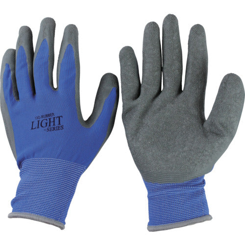 Otafuku 13G Natural Rubber Backless Gloves Blue LL A-371-BL-LL 1 pair