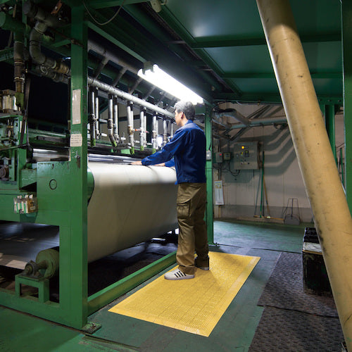 Teramoto Touch Mat 2 Exclusive Edge, Square Edge, Yellow, MR-064-690-5, 1 pc