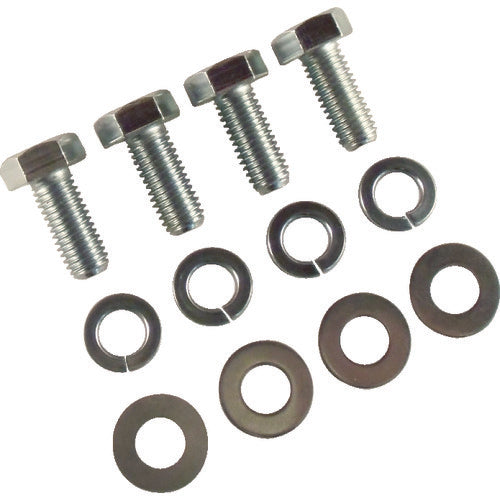 TRUSCO Steel Transport Vehicle Stopper Bolt Washer Set LSP-BTWS10X25 1 S