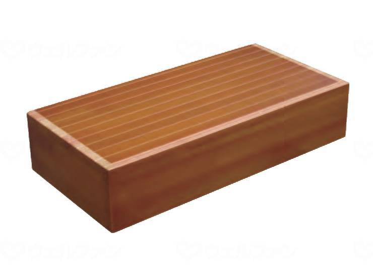 Shimoyama Tsuton "Stepping on the line" ready-made product Light oak 600 x 300 x 150-180