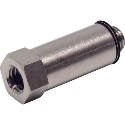 PISCO 튜브 피팅 연장 조인트 부시 수나사 M5×0.8 암나사 M5×0.8 롱 사이즈 PFM5-M5L 1개